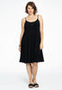 Dress spaghetti lace neck DOLCE - black  - #2