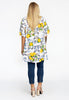 Tunic V-neck LEMON - white  - #3