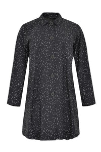 Raincoat basic LITTLE DOT - black - #4