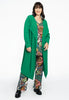 Cardigan drape neck cashmere - green  - #2