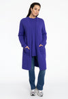 Cardigan long Woolmix - purple
