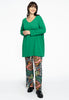 Pull v-neck cashmere - green  - #2