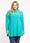 Blouse A-line DOLCE - turquoise