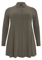 Blouse A-line DOLCE - light green - #4