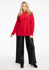 Blouse short A-line DOLCE - red
