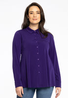 Blouse short A-line DOLCE - purple  - #1