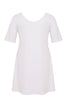 Tunic wide bottom VISCOSE - white - #3