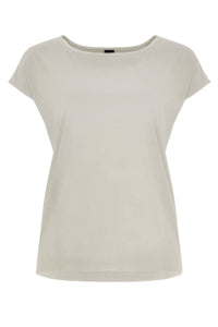 T-shirt cap sleeves DOLCE - ecru - #4