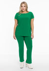 T-shirt cap sleeves DOLCE - green