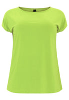 T-shirt cap sleeves DOLCE - bright green - #4