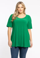 Tunic flare DOLCE - green - #1