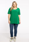 Tunic flare DOLCE - green 