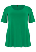 Tunic flare DOLCE - green - #4