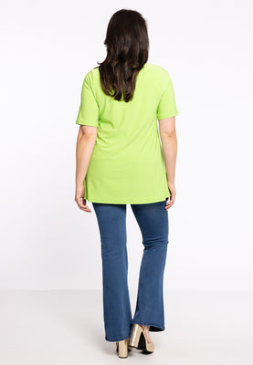 Tunic flare DOLCE - bright green - #3