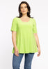 Tunic flare DOLCE - bright green