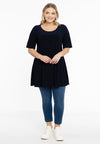 Tunic wide bottom DOLCE - blue