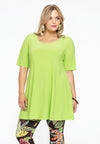 Tunic wide bottom DOLCE - bright green