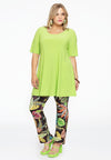 Tunic wide bottom DOLCE - bright green