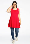Singlet wide bottom COTTON - red