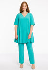 Tunic Swing short sleeve DOLCE - turquoise