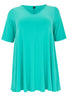 Tunic Swing short sleeve DOLCE - turquoise - #4