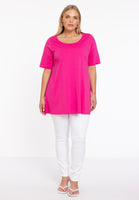 Tunic flare COTTON - pink - #2