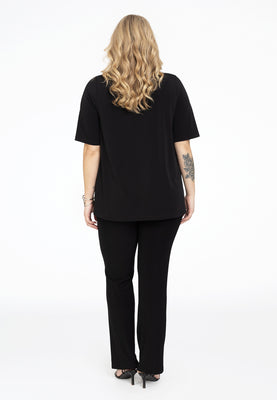 T-shirt A-line DOLCE - black  - #3