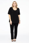 T-shirt A-line DOLCE - black 