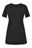 T-shirt long VISCOSE - black - #5