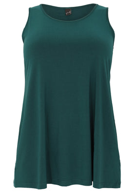 Singlet flare DOLCE - dark green - #3