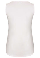 Singlet relax fit COTTON - white  - #3