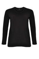 Long sleeve shirt VISCOSE - black - #1