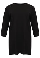 Tunic wide COTTON - black - #4