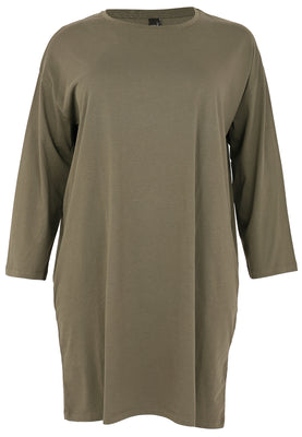 Tunic wide COTTON - green  - #2