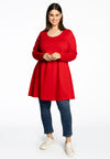 Tunic wide bottom DOLCE - red