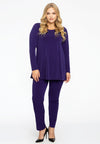 Tunic  wide bottom DOLCE - purple 