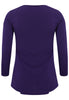 Tunic  wide bottom DOLCE - purple  - #5