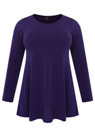 Tunic  wide bottom DOLCE - purple  - #4