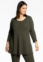 Tunic flare DIAGONAL - green  - #1