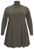 Tunic with col wide bottom - light green - #4