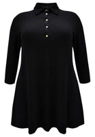 Tunic flare DIAGONAL - black - #4