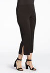Cropped trousers splits DOLCE - black