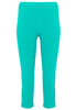 Pencil trousers 7/8 DOLCE - turquoise