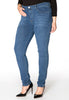 Shaping skinny jeans 5p - indigo