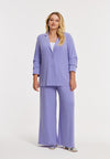 Very wide trousers DOLCE - light purple