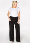 Wide leg trousers DOLCE - black 