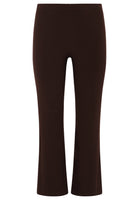 Trousers bootleg DOLCE - brown - #3