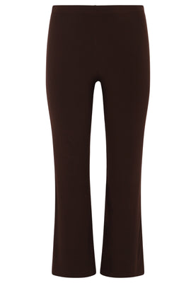 Trousers bootleg DOLCE - brown - #3