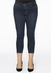 Jeans 7/8 leg zipper - dark indigo