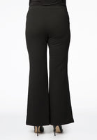 Boot-cut pants INTERLOCK - black - #3